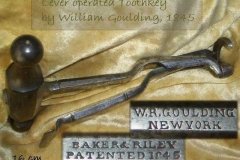 Rare Lever type toothkey by Goulding