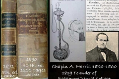 1890 leather books- by Harris