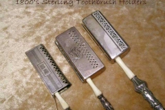 Sterling travelling toothbrush holders