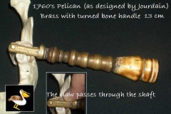 Rare Reverse action Pelican ca 1760's