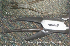 Screw Forceps  NY ca. 1858