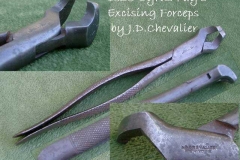 Excising forceps by Chevalier