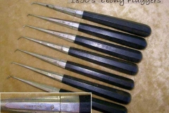 Deeley-Baltof-ebony gold foil pluggers 19C