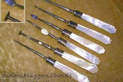 Prestigious MOP/silver richman tools