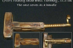 Very rare Folding Brass Key