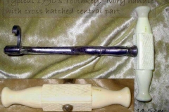 Ivory toothkey by Monro 1750's