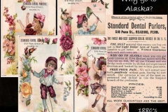 Dentist trade card 19th C