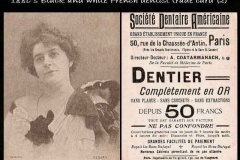Dentist trade card 19th C