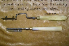 Ivory File holders