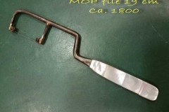 MOP handled tooth file web