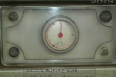 Mixing Slab with thermometer
